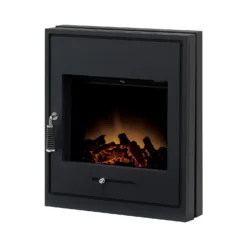 Αδάμ Adam Oslo Electric Stove With Inset Fitting & Remote Control - Black -Energizer Sales Store 14199624 1895009419767849