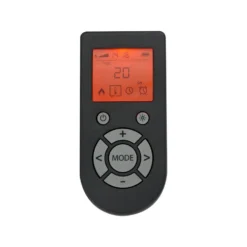 Αδάμ Adam Oslo Electric Stove With Inset Fitting & Remote Control - Black -Energizer Sales Store 14199624 6925009419728141