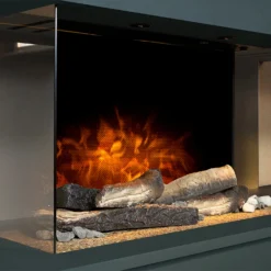 Αδάμ Adam Havana Fireplace Suite With Flat To Wall Fitting And Remote Control In Charcoal Grey, 43 Inch -Energizer Sales Store 14199625 1495009419828002