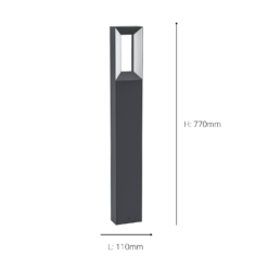 Eglo Riforano Outdoor LED Bollard Light -Energizer Sales Store 14222382 1755020563050403