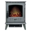 Αδάμ Adam Aviemore 1800W Freestanding Electric Stove With LED Flame Effect - Grey Enamel 1 Αδάμ Adam Aviemore 1800W Freestanding Electric Stove With LED Flame Effect - Grey Enamel -Energizer Sales Store 14269772 1695035374217362