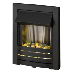 Αδάμ Adam Helios 2000W Electric Fire With Inset Fitting - Black -Energizer Sales Store 14269777 1445035373959320