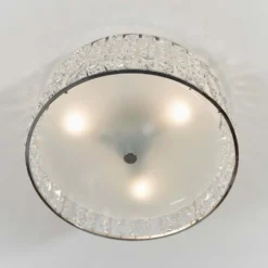 Belfont Bathroom Flush Ceiling Light - Chrome -Energizer Sales Store 14301793 3195038438139235