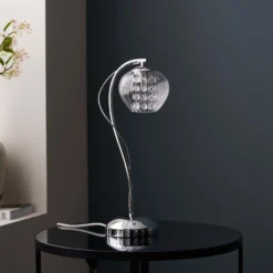 Clashmore Table Lamp - Chrome Effect -Energizer Sales Store 14301800 3735038440032172