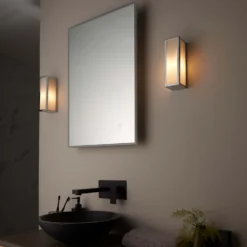 Daltra Small Bathroom Wall Light - Chrome Effect -Energizer Sales Store 14301804 1275038439917902