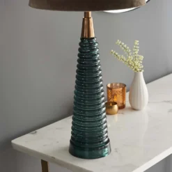 Fearn Table Lamp - Teal -Energizer Sales Store 14301809 3395038437991071