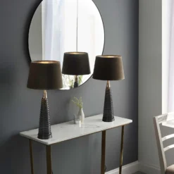 Fearn Table Lamp - Charcoal 15 Fearn Table Lamp - Charcoal -Energizer Sales Store 14301810 1235038438018287