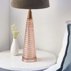 Fearn Table Lamp - Pink -Energizer Sales Store 14301811 1305038438720278