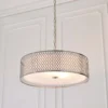 Orton Pendant Ceiling Light - Nickel Effect -Energizer Sales Store 14301824 1645038438237119