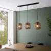 Saval 3 Lamp Pendant Diner Bar Light - Natural Bamboo 1 Saval 3 Lamp Pendant Diner Bar Light - Natural Bamboo -Energizer Sales Store 14301827 1045038439130405