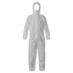 Disposable Coverall With Shoe Covers - Large