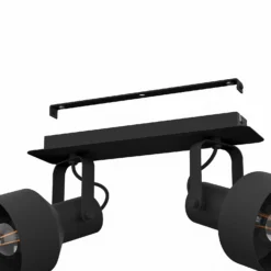 Eglo Casibare 2 Lamp Spotlight - Black -Energizer Sales Store 14302946 1255038223047617