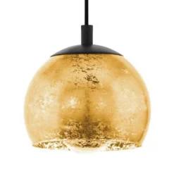Eglo Albaraccin Pendant Ceiling Light - Black & Gold 8 Eglo Albaraccin Pendant Ceiling Light - Black & Gold -Energizer Sales Store 14302950 1565038223013150