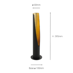 Eglo Barbotto Table Lamp - Black & Gold 12 Eglo Barbotto Table Lamp - Black & Gold -Energizer Sales Store 14302953 1475038223336775