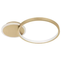 Eglo Gafares Connect Smart Flush Ceiling Light - Gold 7 Eglo Gafares Connect Smart Flush Ceiling Light - Gold -Energizer Sales Store 14302965 7155038223598705