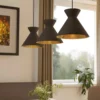 Eglo Nastasia 3 Lamp Pendant Diner Bar Light - Cappuccino & Brass 2 Eglo Nastasia 3 Lamp Pendant Diner Bar Light - Cappuccino & Brass -Energizer Sales Store 14302968 1705038223731260