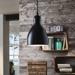 Eglo Priddy Pendant Ceiling Light - Black 9 Eglo Priddy Pendant Ceiling Light - Black -Energizer Sales Store 14302969 7195038223630241