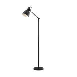 Eglo Priddy Floor Lamp - Black -Energizer Sales Store 14302972 1535038224275730